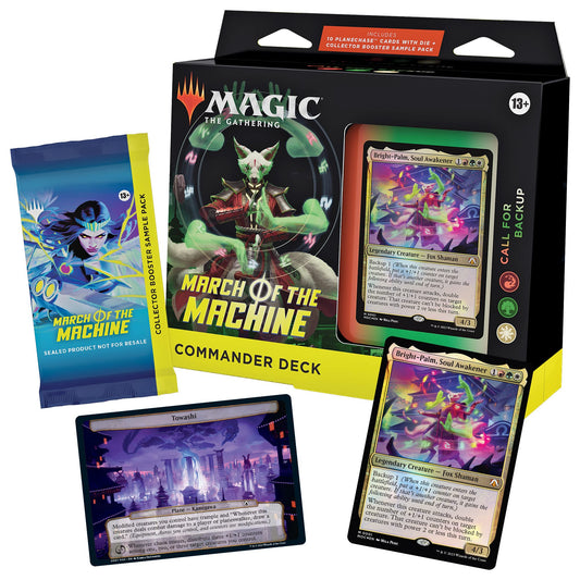 Magic: The Gathering Call for Backup deckβready-to-play commander for fast multiplayer battles.