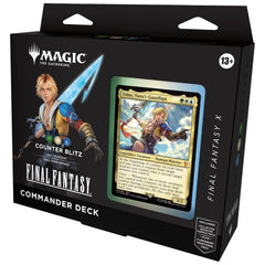 Magic: The Gathering Counter Blitz Final Fantasy X deck with new art for epic Commander battles