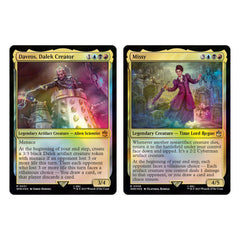 Magic The Gathering foil-etched display commander showcases premium art and leadership