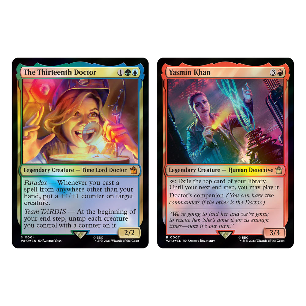 Planar die included to trigger unique effects during play.