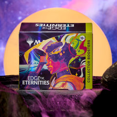 Magic: The Gathering Edge of Eternities traditional foil token close-up.