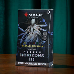 Magic: The Gathering Eldrazi Incursion display commander foil-etched border enhances collectible presentation