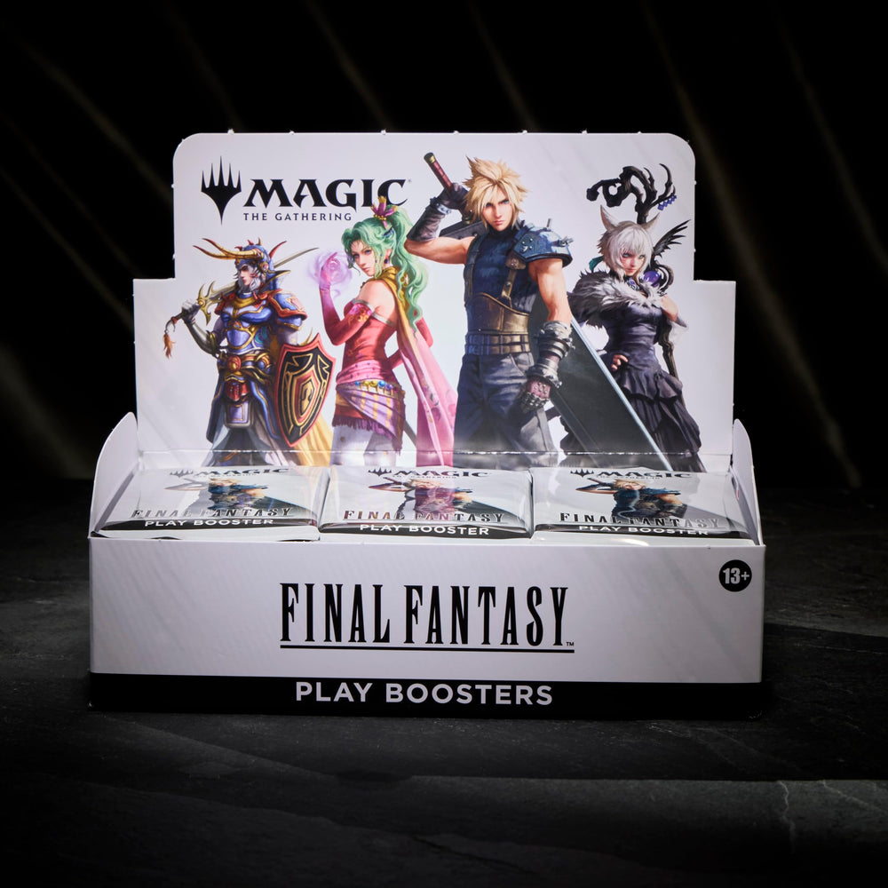 Magic: The Gathering Final Fantasy Play Booster Pack Art—eye-catching visuals for deck-building inspiration