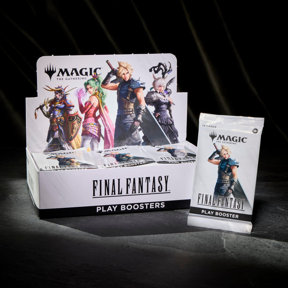 Magic: The Gathering Final Fantasy Play Booster Rare Card—boosts collection variety and card options