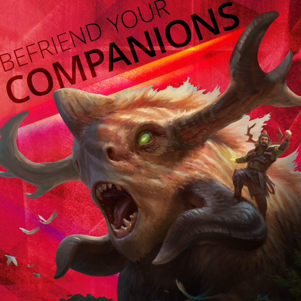 Magic: The Gathering Ikoria alternate-art promo adds collectible flair.