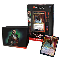 Magic: The Gathering Vampiric Bloodline deck front view for ready-to-play Black-Red strategy.