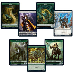 Magic: The Gathering Coven Counters GW deck foil-etched commander displays intricate texture
