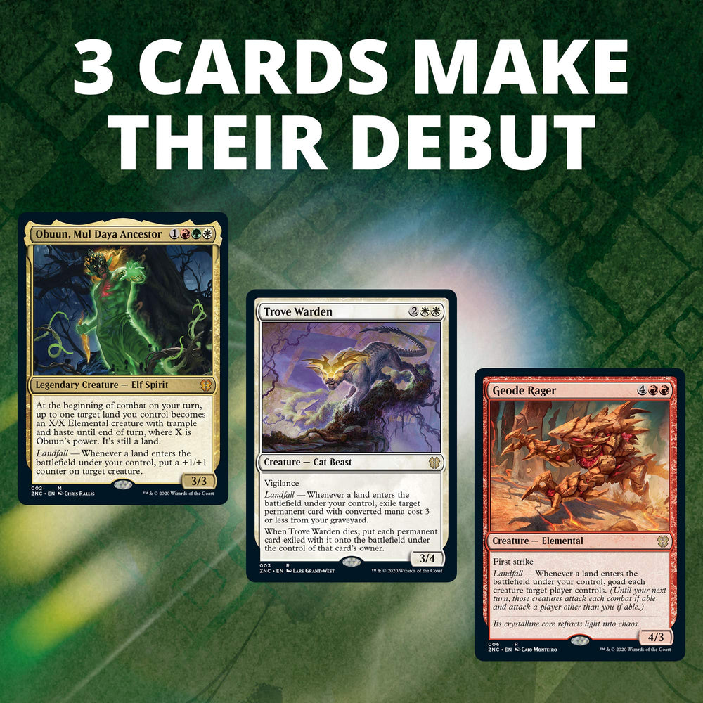 Magic: The Gathering Land Wrath foil art enhances collection display.