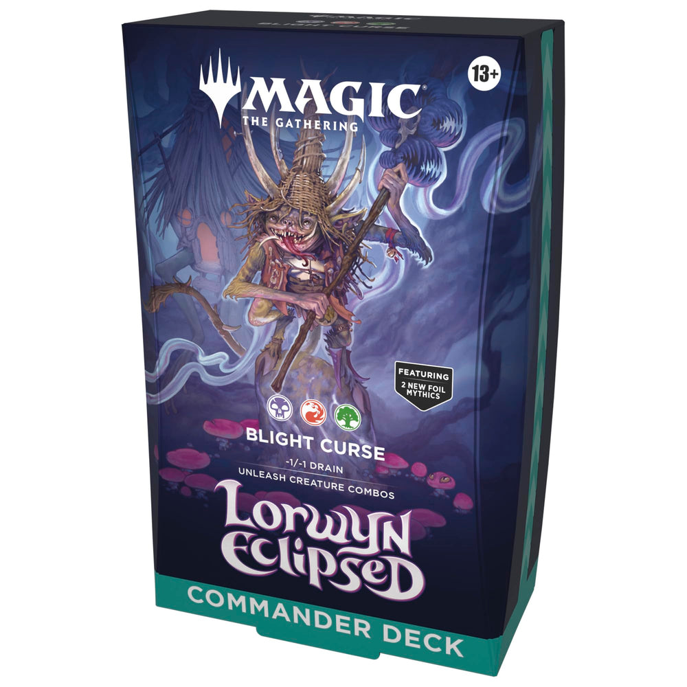 Magic: The Gathering Lorwyn Eclipsed deck cover highlights dual theme for engaging multiplayer games