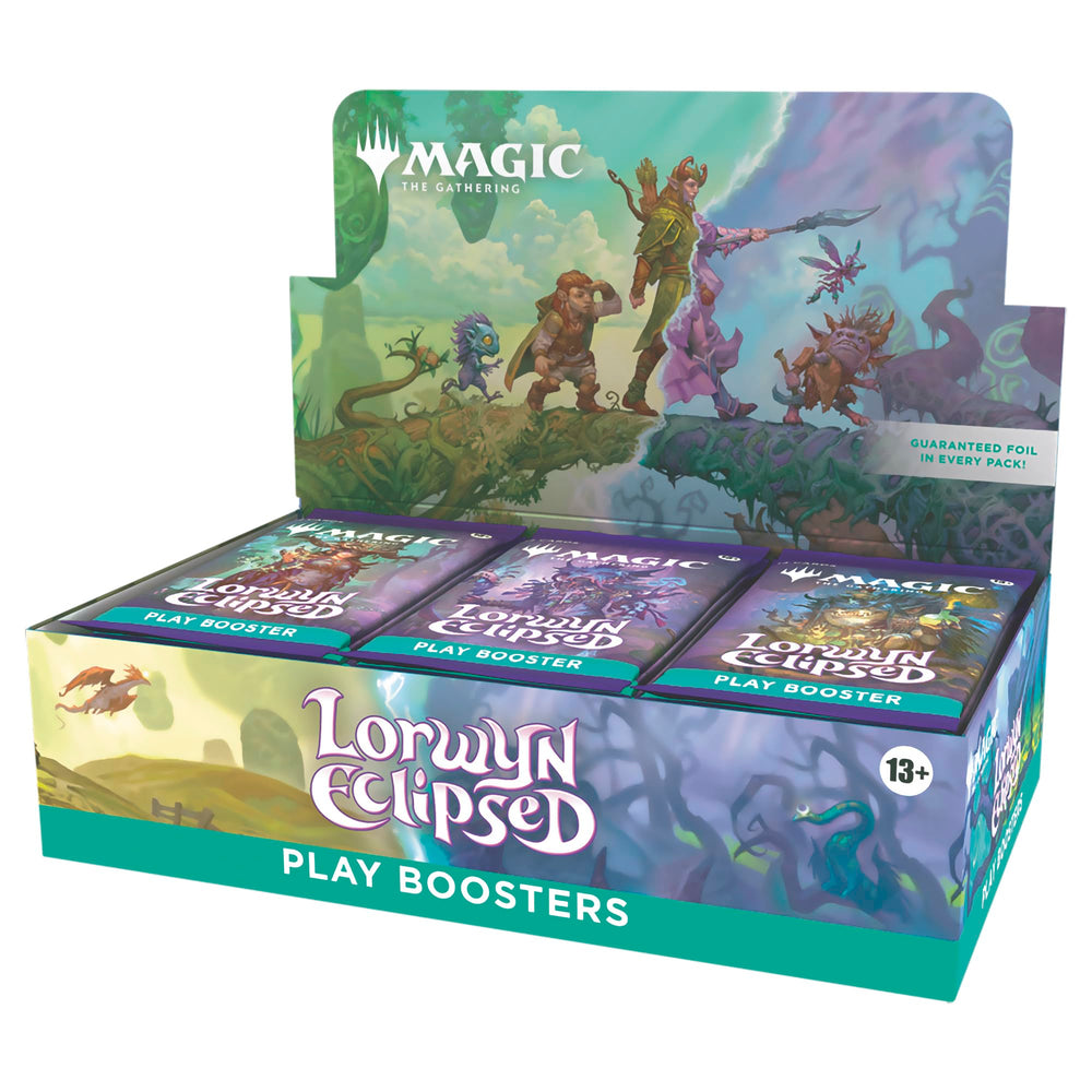 Magic: The Gathering Lorwyn Eclipsed play booster box with 30 packs for Limited play