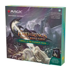 Magic: The Gathering Gandalf in Pelennor Fields Scene Card displaying epic battle moment