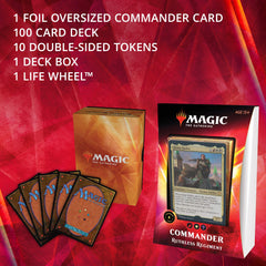 Magic: The Gathering Ruthless Regiment 100-card deck ready for fast, dynamic Commander battles.
