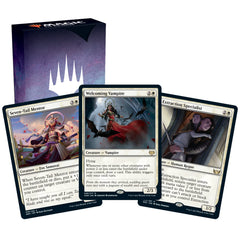 Deck boxes from the Magic: The Gathering Starter Kit for easy storage
