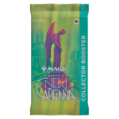 Magic: The Gathering Streets of New Capenna Collector Booster pack with 15 cards and foil options