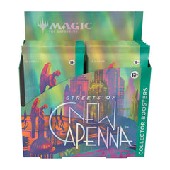 Magic: The Gathering Traditional Foil Metropolis Full-Art Land shown in every SNC booster
