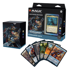 Magic: The Gathering deck box front view enables easy transport.