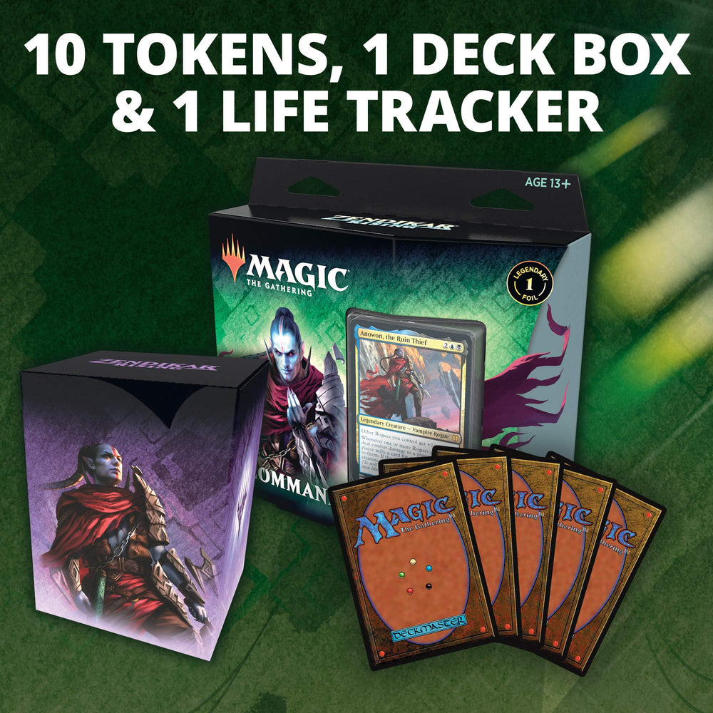 Magic The Gathering reference card; handy deck-guide during setup and play