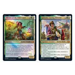 Magic: The Gathering Virtue and Valor double-sided tokens for battlefield tracking.