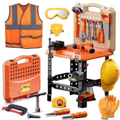 Magic4U kids tool bench set full kit for pretend play and creativity