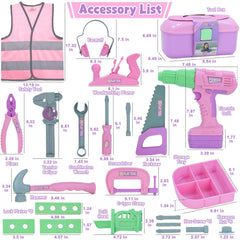 Magic4U Kids Tool Set pliers close-up suggests real-world problem-solving practice.