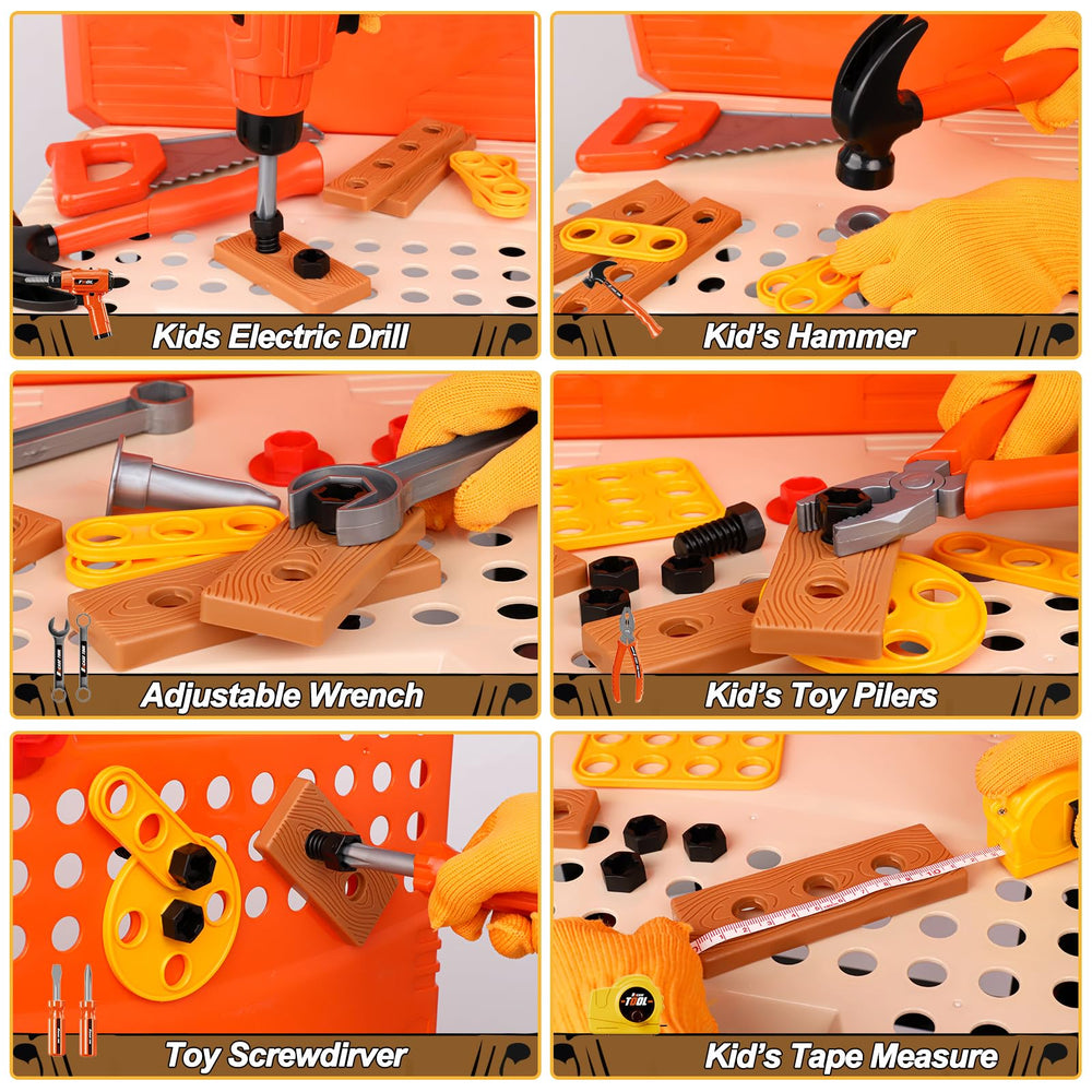 Magic4U toolbox keeps small parts organized for neat pretend projects