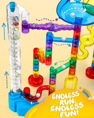 Magicfly vibrant track pieces create colorful paths that spark imagination