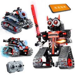 MagicKidz 3-in-1 battle robot with flexible joints for hands-on STEM play.