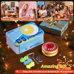 MAGICYOYO D6 included accessories with strings and bearing tools