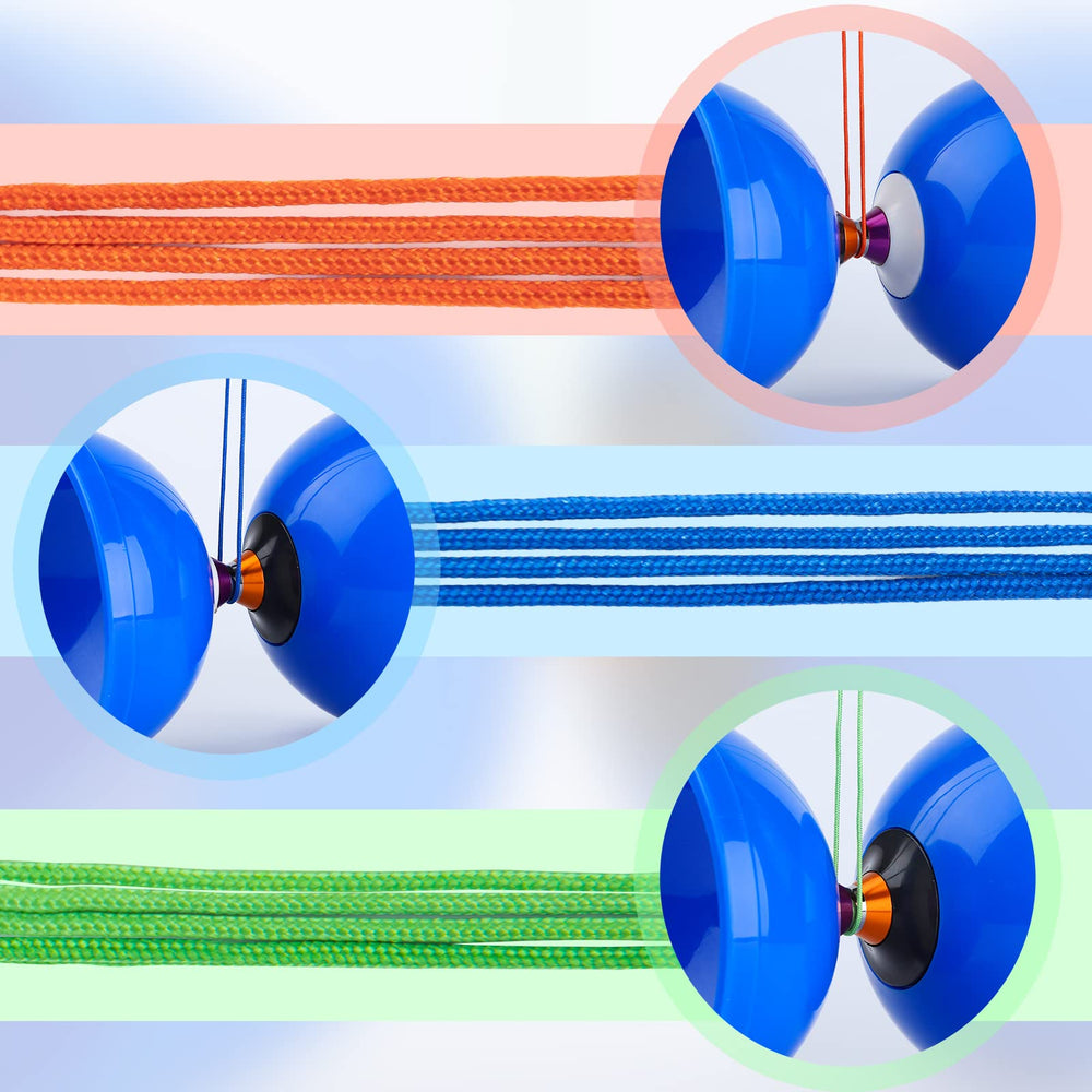 MagicYOYO braided close-up diabolo string showing tight weave