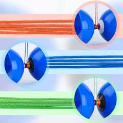MagicYOYO braided close-up diabolo string showing tight weave