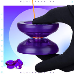 MagicYoyo K1 hubstacks bag and strings for easy storage and daily practice.