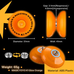 MAGICYOYO K1 Plus storage bag keeps components organized for travel.