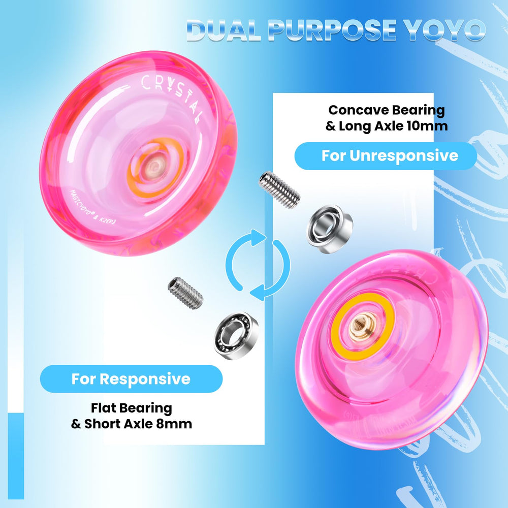 MAGICYOYO K2 Crystal Pink carrying bag for travel and storage.