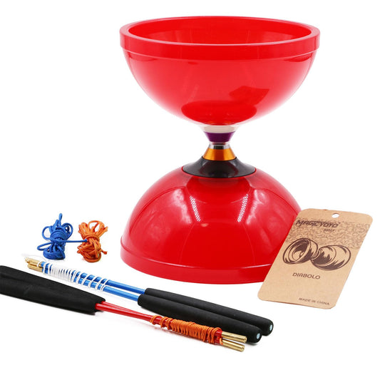 MAGICYOYO MD01 Pro red diabolo body shows durable construction for long spins.