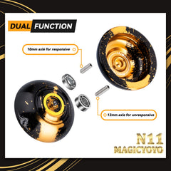 MAGICYOYO N11 unresponsive setup with optional bearing for advanced tricks
