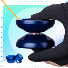 MAGICYOYO storage-bag-and-strings showing portable yoyo set for daily practice