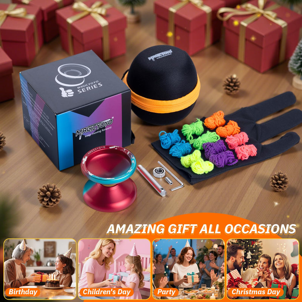 MagicYOYO V10 durable metal yoyo ideal for daily practice and performances