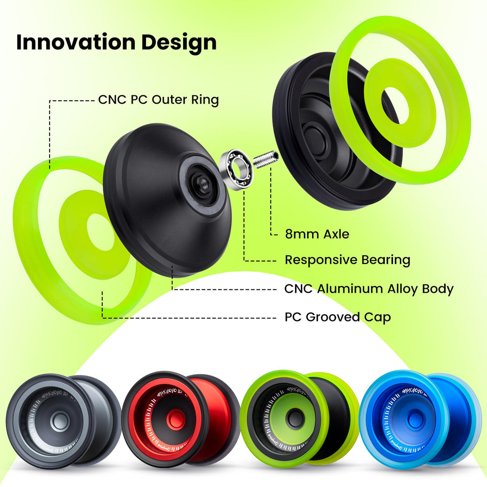 MagicYOYO V13 Deepspin bearing kit with extra parts for quick setup.
