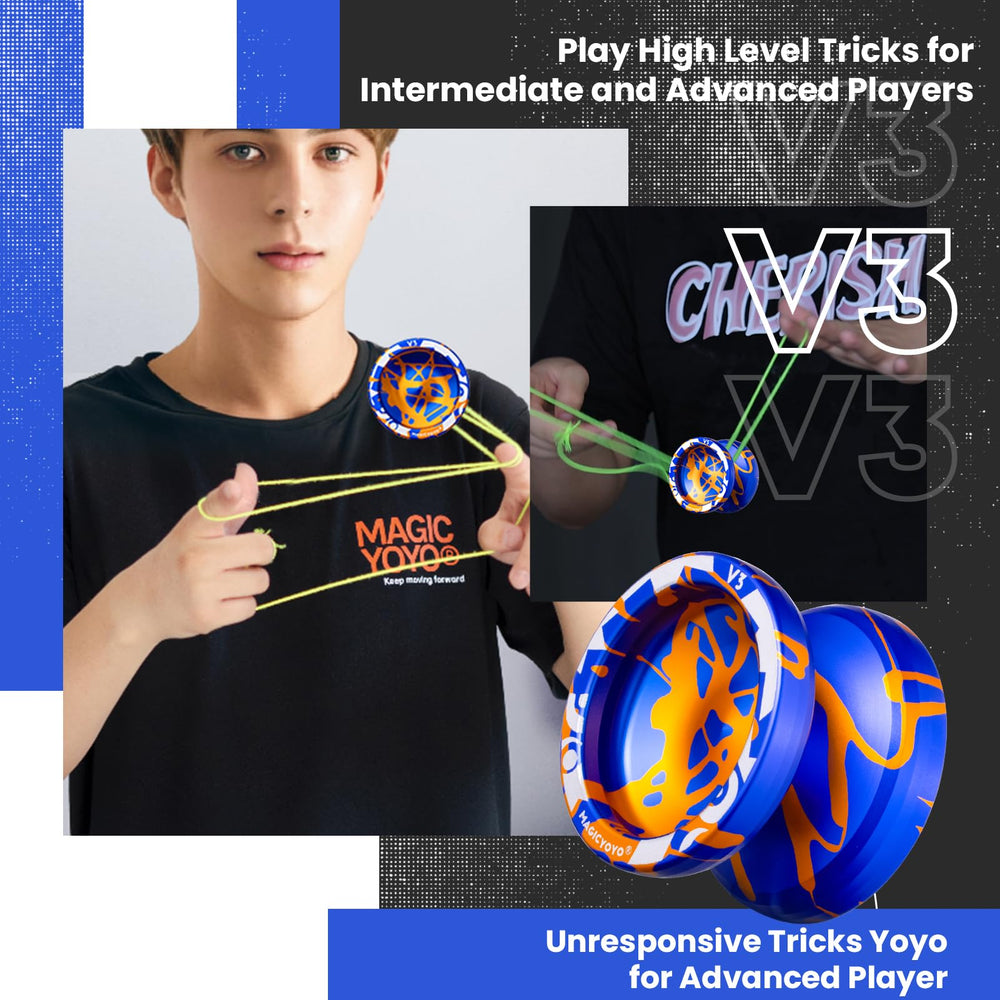 MAGICYOYO V3 M4-12mm axle for safe switching between modes.
