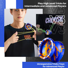 MAGICYOYO V3 M4-12mm axle for safe switching between modes.