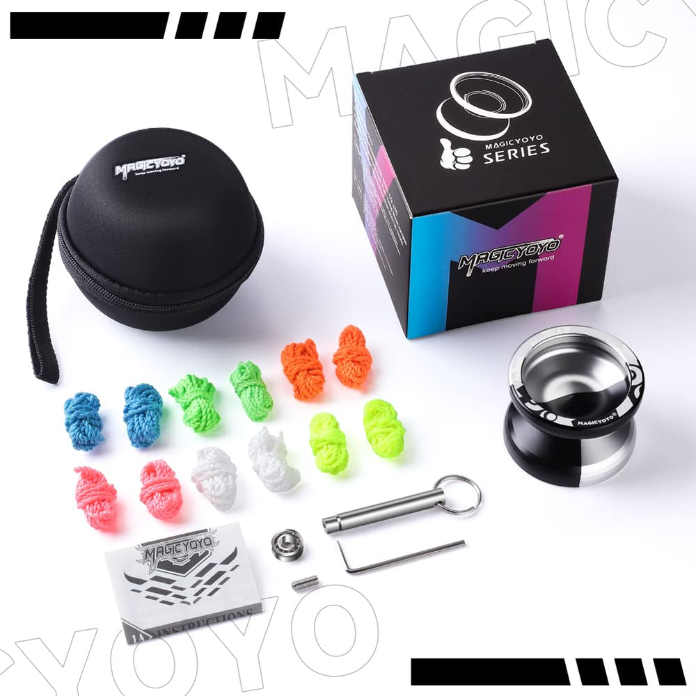 MagicYOYO V3 black-silver finish resists scratches and maintains shine.