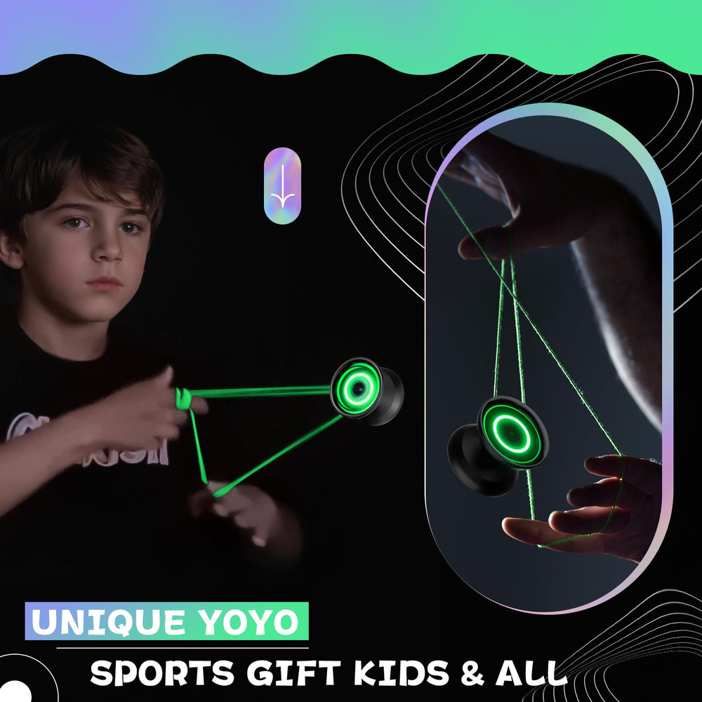 MagicYoyo Y02 aluminum body delivers durable, precise spins.