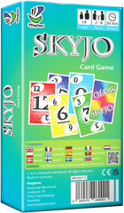 magilano Skyjo players around table planning their move during play