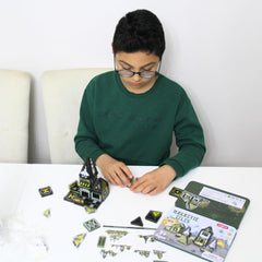 Maginoo tiles compatible with other magnetic sets for expanded play possibilities.