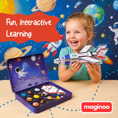 Maginoo iron box storage keeps tiles organized for home or travel