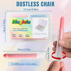 Maglala 12-color pack ready for kids' outdoor sidewalk drawings.