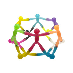 MAGMEN Enhanced Grip magnets close-up showing strong connections for satisfying fidget play