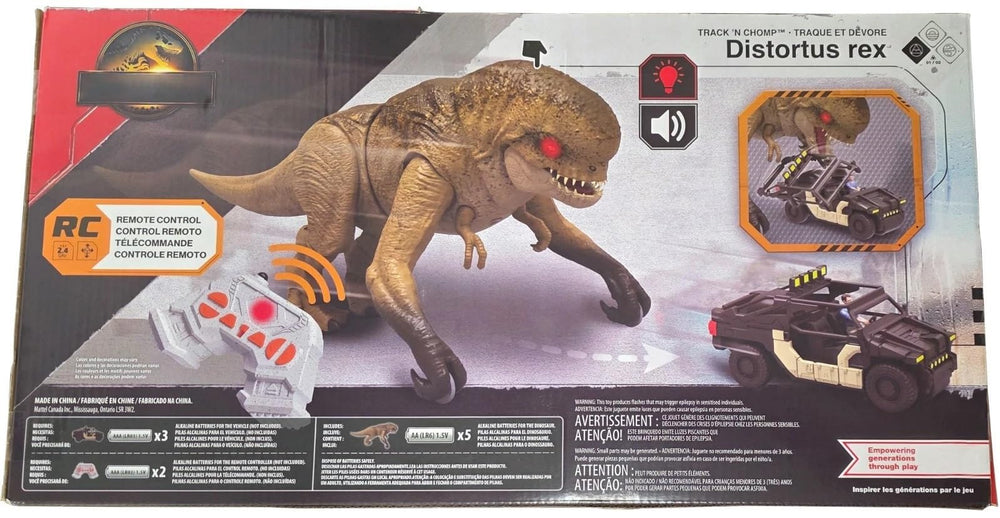 MAGNETOE Jurassic Rebirth off-road vehicle supports dynamic chase play.