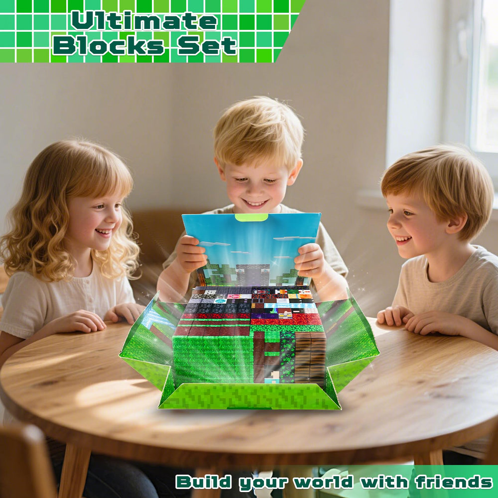 ABS material with safe rounded edges for toddlers and curious builders