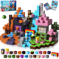 Magneverse 0.8in rich cubes collection sparks tactile building fun